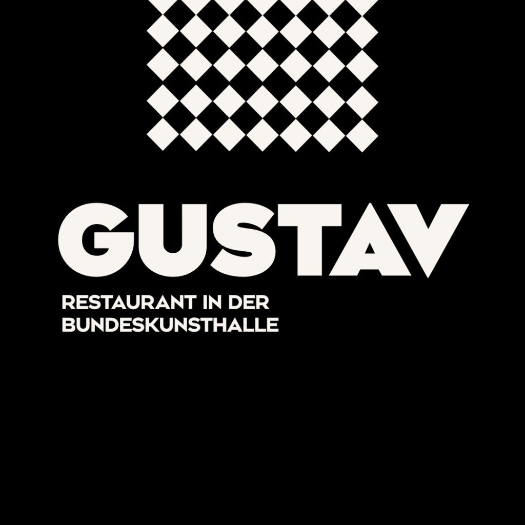 dieses Bild zeigt das Logo zum Restaurant Gustav in der Bundeskunsthalle in Bonn
